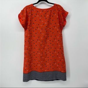 Tommy Hilfiger Orange Blue Nautical Anchor Dress